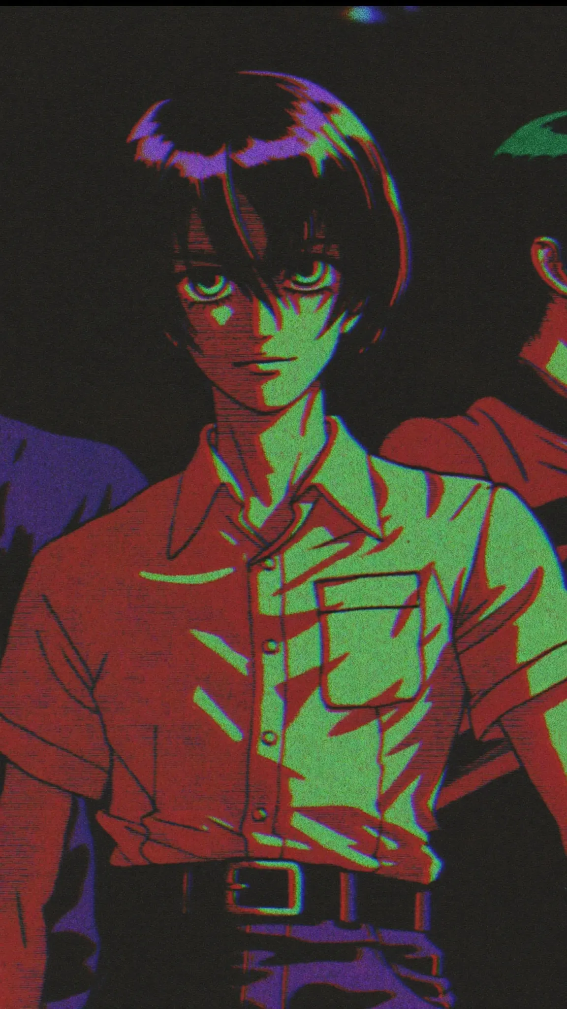 90s Anime Opening — DittoPix template